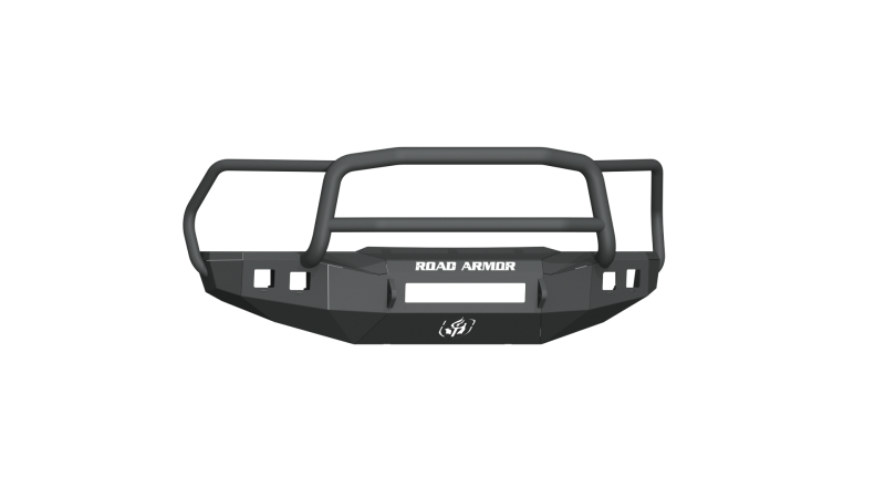 Ram Rebel 1500 Front Bumper - Road Armor - Stealth w/Lonestar Guard - Textured Black - `15-`18